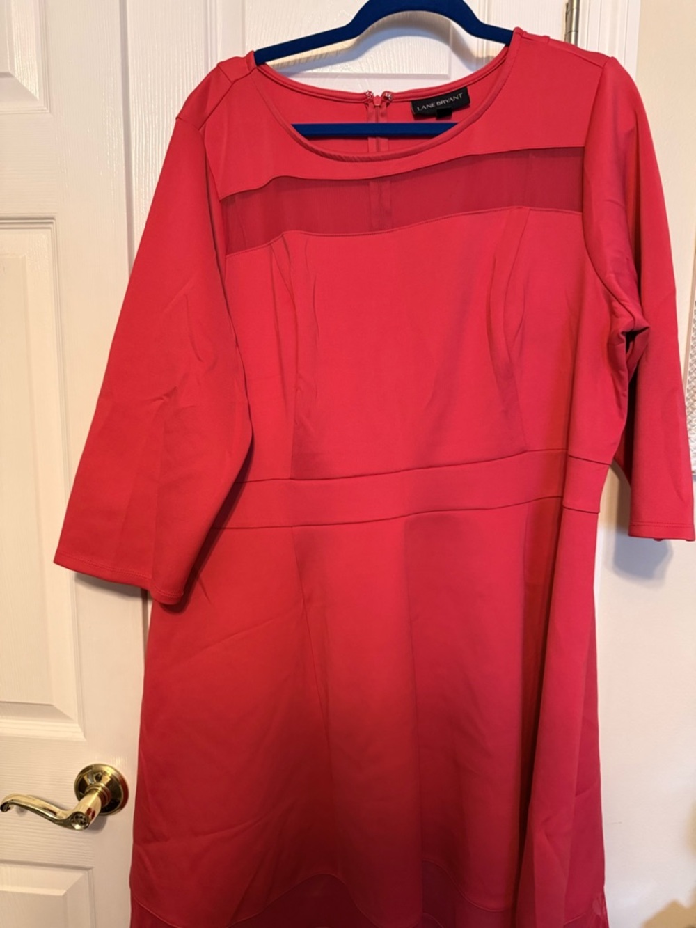 Pink Retro Style Lane Bryant dress